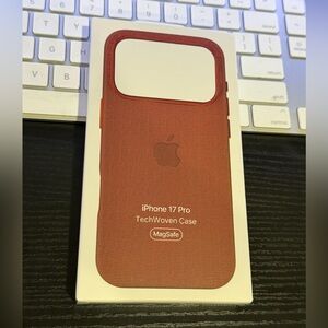 Apple iPhone 17 Pro TechWoven Sienna Case